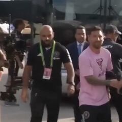 El imponente guardia de seguridad de Lionel Messi en Miami