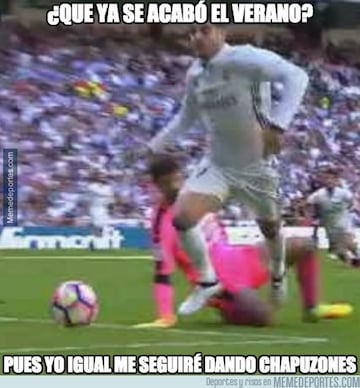 Los memes más cómicos del Real Madrid-Eibar