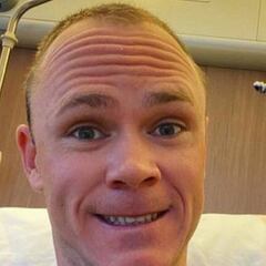 Froome luce ¡15 centímetros de metal! tras su última operación