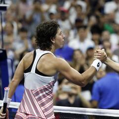 Carla Suárez: "Sharapova no había jugado conmigo de noche"