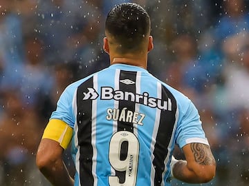 Gremio's Uruguayan forward Luis Suarez 