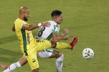 Nacional con el empate llegó a 41 puntos en la tabla y se mantiene líder; mientras que, Bucaramanga se quedó con 26 unidades en el noveno lugar.