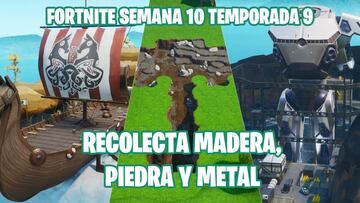 Fortnite Battle Royale - Desafío de la Semana 10 de la Temporada 9: fase 1 de 3 - Recolecta madera de un barco pirata o vikingo