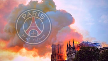 PSG pledge to help Notre Dame rebuild after fire damage