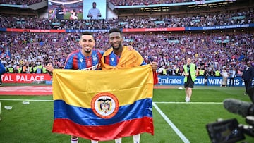 Muñoz y Lerma completan el póker de colombianos campeones de FA Cup