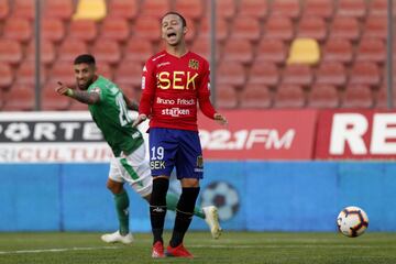 El ex mundialista Sub 20 regresó desde Cobreloa, pero no ha encontrado un lugar. Lleva 59 minutos jugados.