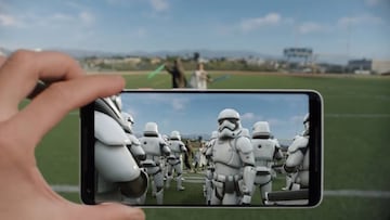 Haz tu vídeo de Star Wars Los Últimos Jedi con los stickers del Google Pixel 2 XL
