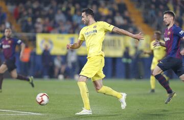 Iborra marc¨® el 3-2 y adelant¨® al Villarreal en el marcador.