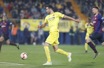 Iborra marcó el 3-2 y adelantó al Villarreal en el marcador.