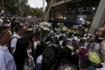 El emocionante homenaje de Atlético Nacional al Chapecoense