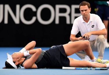 Muguruza suffers injury setback ahead of Australian Open