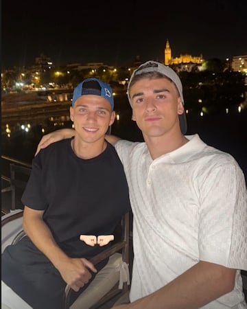 Los deportistas y famosos en Instagram