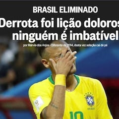 Prensa brasileña condena la caída: "Es una lección dolorosa"