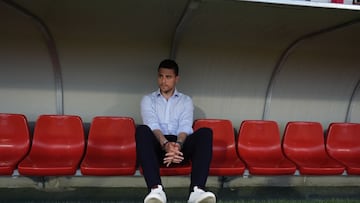 Alessio Lisci, entrenador del Mirandés.