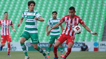 Santos Laguna - Necaxa en vivo: Liga MX, Jornada 10