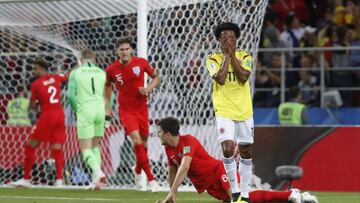 03/06/18 MUNDIAL RUSIA 2018 PARTIDO OCTAVOS
COLOMBIA - INGLATERRA
CUADRADO TRISTEZA