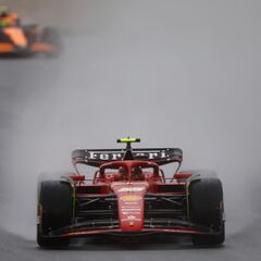 Sainz: “Sufrimos con la temperatura del neumático”