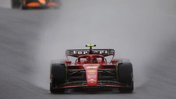 Carlos Sainz (Ferrari SF-24). Shangh芍i, China. F1 2024.