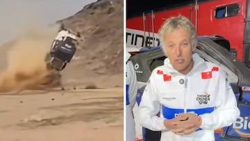 Jesús Calleja abandona tras un grave accidente y pone fin a su aventura en el Dakar 2026