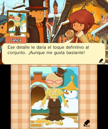 Captura de pantalla - El profesor Layton y el Legado de los Ashalanti (3DS)