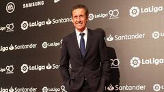 Valdano, en la alfombra roja de la gala de aniversario de LaLiga.