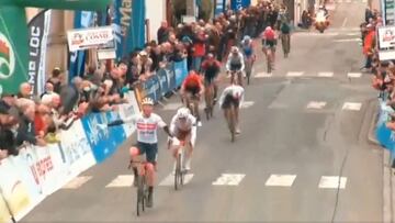 Pedersen gana al esprint la etapa 1 del Circuito de la Sarthe.