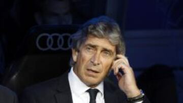 Pellegrini, en el Bernabéu.