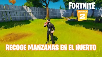 Fortnite Cap&iacute;tulo 2 - Temporada 1 | Desaf&iacute;o de Tiro con Truco: consume manzanas recolectadas en El Huerto