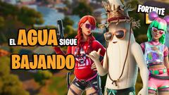 Fortnite: el agua sigue bajando; vuelven Alameda Afligida y Acantilados Arenosos