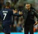 Mbappé, menos letal con Luis Enrique