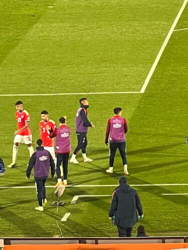 La particular arenga tras la pesadilla en Montevideo: Vidal y Galdames lideraron