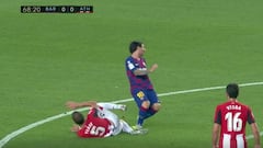 ¿Era roja? La terrible plancha de Lionel Messi de la que todos hablan en España