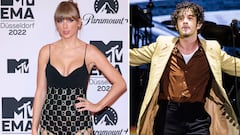 The two musicians spark romance rumors following Swift’s split from longtime boyfriend.