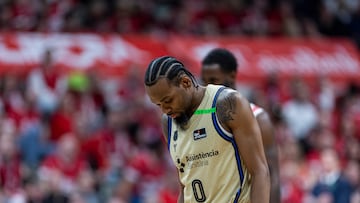 Kevin Punter, escolta del Barcelona, ante el Murcia en la Liga Endesa.