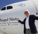 Ángel Nieto da nombre a un Airbus 330 de Air Europa
