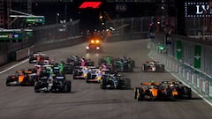 Resumen Carrera GP Las Vegas F1: resultados, clasificación y puestos de Alonso y Sainz