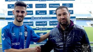 Andrés Martín, nuevo jugador del CD Tenerife.
