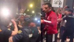 La policía arremete contra jugadores de Perú previo al partido ante Marruecos