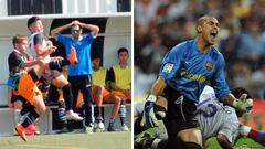 El portero que tuvo un mal final de carrera por culpa de las lesiones. Una grave en la rodilla evitó que pudiese salir en el verde desde el Camp Nou. Pasó por Manchester United, Standard de Lieja, Middlesborough y dejó el fútbol profesional. Ahora, disfru