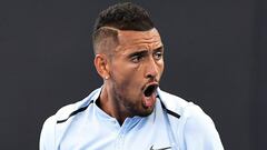 Kyrgios sabe sufrir ante un combativo Ebden
