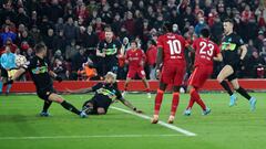 Luis D&iacute;az jug&oacute; los &uacute;ltimos minutos en la derrota de Liverpool ante Inter por Champions League.