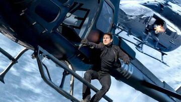 Tom Cruise, en una imagen promocional de la nueva entrega de Misión Imposible