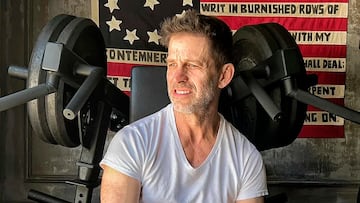 Zack Snyder entrenando Superman Batman