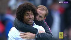 El abrazo de película de Tuchel a Dante después del penal surreal