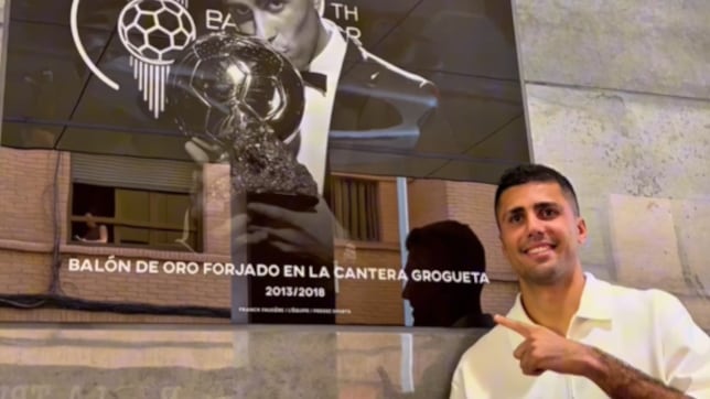Rodri ya forma parte del ‘Passeig Groc’