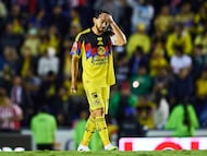 Henry Martin of America during the 8th round match between America and Guadalajara as part of the Liga BBVA MX, Torneo Apertura 2025 at Ciudad de los Deportes Stadium, on September 13, 2025 in Mexico City, Mexico.