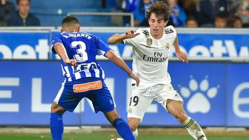 1x1 del Madrid: sólo Odriozola estuvo a su nivel ante el Alavés