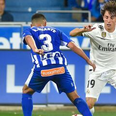 1x1 del Madrid: sólo Odriozola estuvo a su nivel ante el Alavés