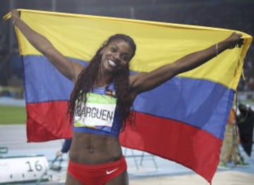 Caterine Ibargüen logra medalla de oro en Salto Triple