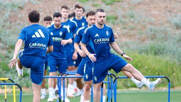 12/07/25 ENTRENAMIENTO DE PRETEMPORADA REAL ZARAGOZA SOBERON